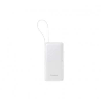 УМБ Baseus Bipow 2 20000mAh 20W with USB-C cable white (P10077101213-01)