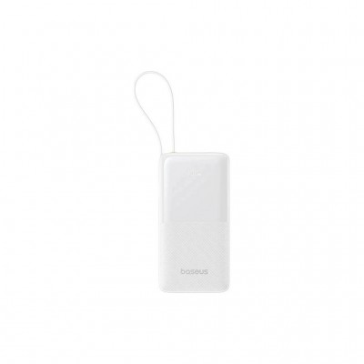УМБ Baseus Bipow 2 20000mAh 20W with USB-C cable white (P10077101213-01)