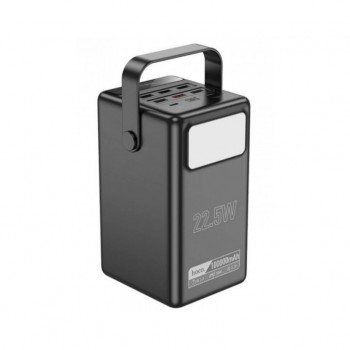 УМБ Hoco 100000mAh Endure 22.5W PD, QC, LED Lamp, Black (DB03 / 714721)