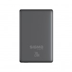 УМБ Sigma X-power SI10A7QL-MAG grey 10000mAh, Magnetic wirel (4827798955116)