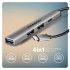 USB-хаб AXAGON USB-C to 1xUSB-A 5Gbps + 2xUSB-A 480Mbps + 1xUSB-C (HUE-STC)