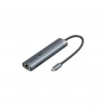 USB-хаб Vention USB-C 6-in-1 HDMI + 2xUSB 3.0 + RJ45 + PD 100W (TGNHB)