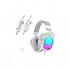 Навушники Fifine H16 7.1 RGB White (H16W)
