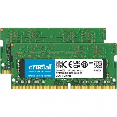 Пам'ять для ноутбука SoDIMM DDR4 64GB (2x32GB) 3200 MHz MICRON CT2K32G4SFD832A