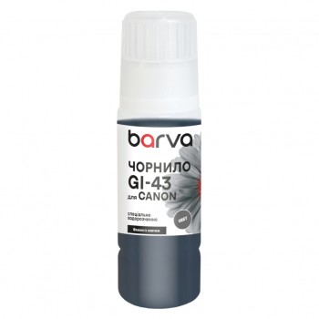 Чорнило Barva Canon GI-43 70 мл, OneKey, special gray (CGI43-846e)