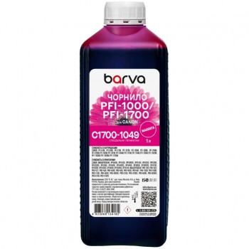 Чорнило Barva Canon PFI-1000/PFI-1700 1 л, special, pigmented magenta (C1700-1049)