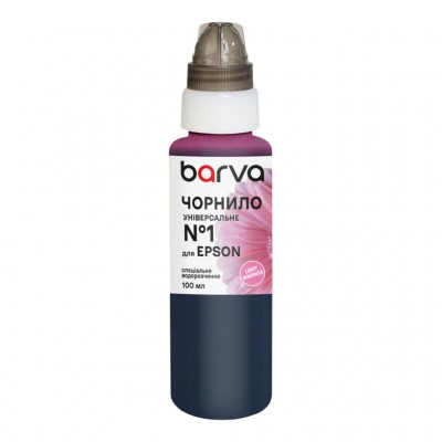 Чорнило Barva Epson 1 100 мл, universal, light magenta (EU1-1023)