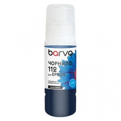 Чорнило Barva Epson 112 70 мл, special, OneKey, cyan (E112-818e)