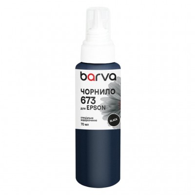 Чорнило Barva Epson 673 70 мл, special, black (E673-408e)