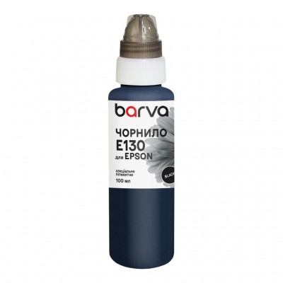 Чорнило Barva Epson T0731/T0921/T1291/T1301 100 мл, special, pigmented black (E130-527e)