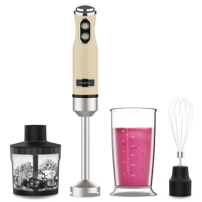 Блендер Cecotec Power Retro 1200MAX Cream&Crush Yellow (CCTC-03941)