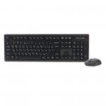 Комплект (клавіатура, миша) бездротовий A4Tech FG1200S Black