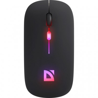 Миша Defender Touch MM-997 Silent Wireless RGB Black (52997)