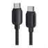 Дата кабель USB-C to USB-C 1.0m 100W black Essager (EXCTT1-WL01-P)
