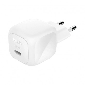 Зарядний пристрій Belkin USB-C PD45W PPS white (WCA013KQWH)