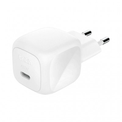 Зарядний пристрій Belkin USB-C PD45W PPS white (WCA013KQWH)
