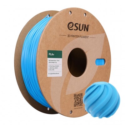 Пластик для 3D-принтера eSUN PLA+ 1.75мм, 1кг, space blue (PLA+P175SU1)