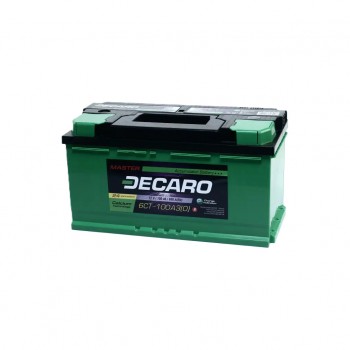 Акумулятор автомобільний DECARO 100Ah-12v MASTER (353х175х190), R, EN840 (6СТ-100 А3 (0) M)