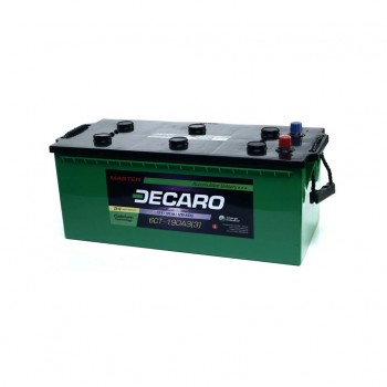 Акумулятор автомобільний DECARO 190Ah-12v MASTER L, EN1250 (6СТ-190 А3 (3) M)