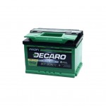 Акумулятор автомобільний DECARO 60Ah-12v PROFI L,EN600 (6СТ-60 А3 (1) PRO)