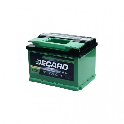 Акумулятор автомобільний DECARO 60Ah-12v PROFI R,EN600 (6СТ-60 АЗ (0) PRO)
