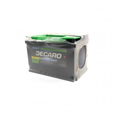 Акумулятор автомобільний DECARO 74Ah-12v PROFI R, EN720 (6СТ-74 А3 (0) PRO)