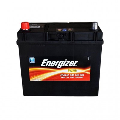 Акумулятор автомобільний Energizer 45Ah-12v Plus, L, EN330 (545 158 033)