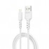 Дата кабель USB 2.0 AM to Lightning 1.0m 2.4A white Grand-X (PL-05W)