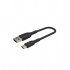 Дата кабель USB 2.0 AM to USB-C 0.15m 15W PVC black Belkin (CAB001BT0MBK)