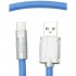 Дата кабель USB 2.0 AM to USB-C 1.0m blue Dengos (PLS-TC-NS-BLUE)