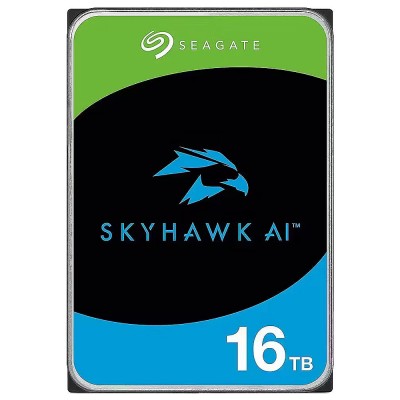 Жорсткий диск SATA 16.0TB Seagate SkyHawk AI Surveillance 7200rpm 512MB (ST16000VE005)