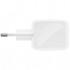 Зарядний пристрій Belkin 2xUSB-C PD50W GaN PPS white (WCH019KQWH)