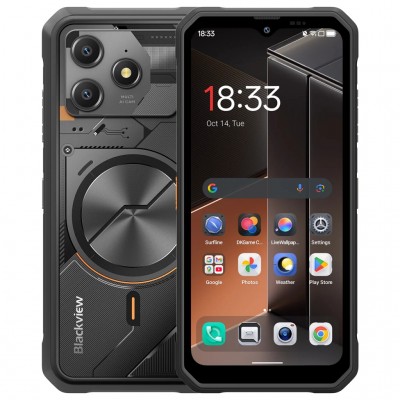 Мобільний телефон Blackview FORT 100 8/128GB Black (6931548325185)