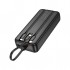 УМБ Hoco 20000mAh, PD/20W, 22.5W, Black (J132A / 42067 / Black)