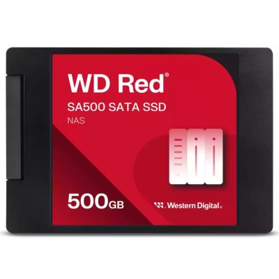 SSD 2.5" 500GB RED SA500 Western Digital WDS500G1R0A-68A4W0