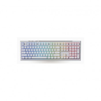 Клавіатура Ducky One X Magnetic Switch Wireless UA White (ON2408AST3-DAUSPDOECL2WW1)