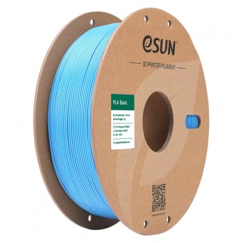 Пластик для 3D-принтера eSUN PLA BASIC 1,75mm LIGHT BLUE 1kg (PLA-BASIC175Q-U1P1)