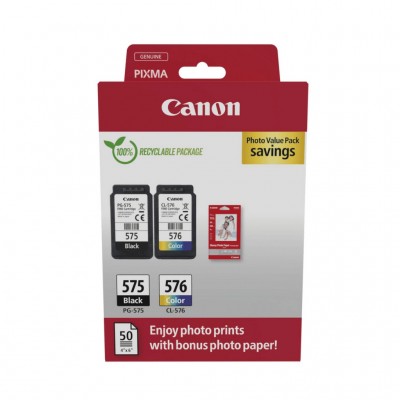 Картридж PG-575/CL-576 Multipack BK,Color 100с (5438C004) Canon