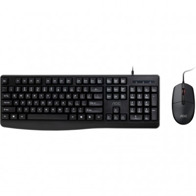 Комплект (клавіатура, миша) AOC KM170B USB UA Black (KM170B/97)