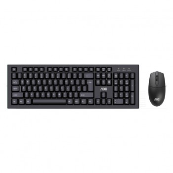 Комплект (клавіатура, миша) AOC KM210B Wireless UA Black (KM210B/97)