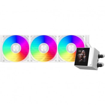 Кулер універсальний PCcooler DC360 Pro ARGB Display WH