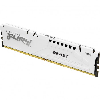 Пам'ять DDR5 16GB 6000 MHz Beast White EXPO Kingston Fury (ex.HyperX) KF560C36BWE2-16
