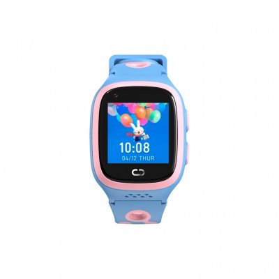 Смарт-годинник Canyon ZEFIR KW-49 E-SIM 4G GPS Pink-Blue Дитячий смарт-годинник (CNE-KW49PB)
