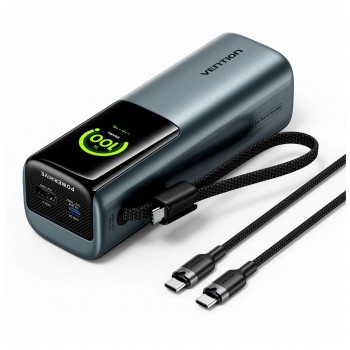 УМБ Vention 20000 mAh 165W Gray TFT Display Type (FKFH0)
