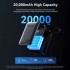 УМБ Vention 20000 mAh 45W Mini with Built-in USB-C Cable Gray (FHGH0)