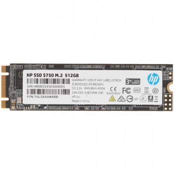 SSD 512GB HP S750 M.2 2280 SATA III 3D NAND TLC (16L56AA#ABB)