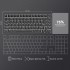 Клавіатура Ajazz AK820 Red Switch Black USB-C (AK820-R-B)