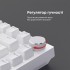 Клавіатура Ajazz AK820 Red Switch White USB-C (AK820-R-W)