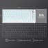 Клавіатура Ajazz AK820 Red Switch White USB-C (AK820-R-W)