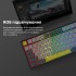 Клавіатура Ajazz AK820 Sea Salt Switch Black USB-C (AK820-SS-BGY)